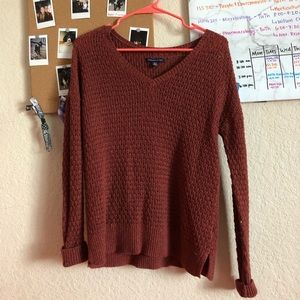 American Eagle Outfitters Knit V-neck Sweater